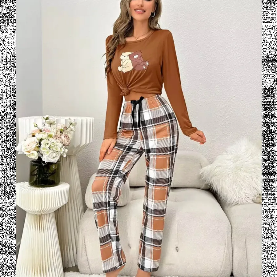 ست بلوز شلوار راحتی SHEIN