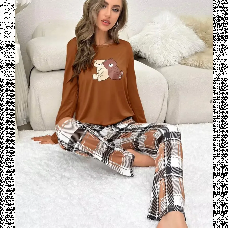 ست بلوز شلوار راحتی SHEIN
