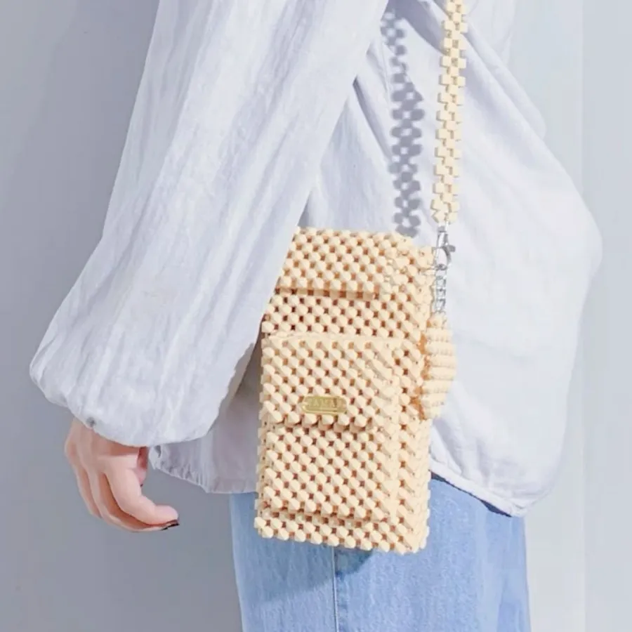 کیف گوشی مرواریدی