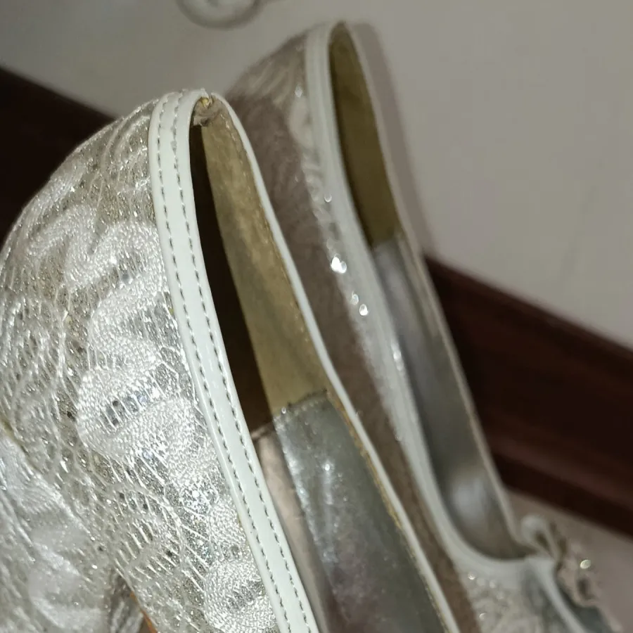 کفش مجلسی سفید شاین
