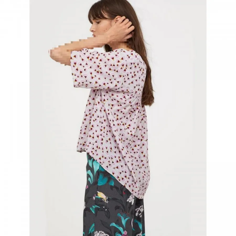 شومیز فلورال h&m