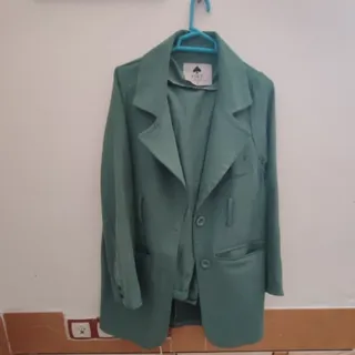 کت و شلوار سبز ابی