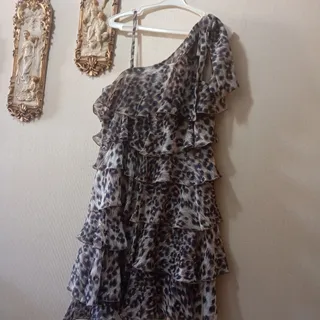 پیراهن پلنگی حریر