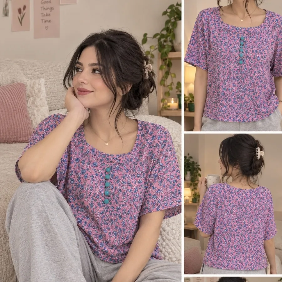 بلوز نخی وارداتی