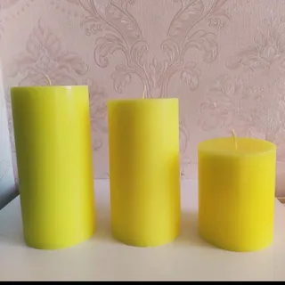 ست شمع استوانه