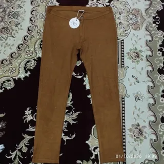 شلوار زارا مخمل کبریتی