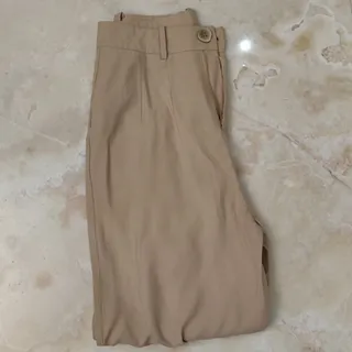 شلوار مام استایل لینن