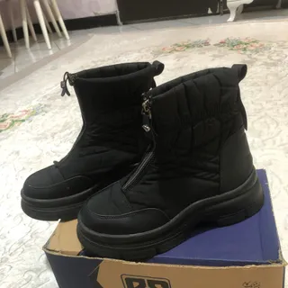 بوت کاپشنی زیپ دار