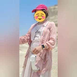 مانتو و دامن پیش بندی