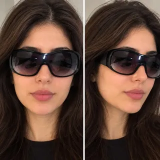 عینک دودی زنانه