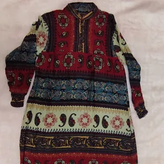 پیراهن نخ هندی