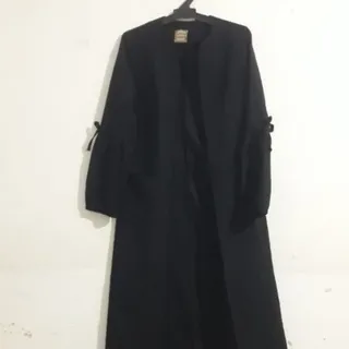 ?مانتو مجلسی مشکی جلوباز