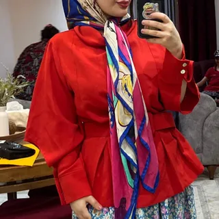 شومیز قرمز