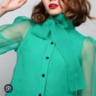 شومیز شیشه ای مارک zara