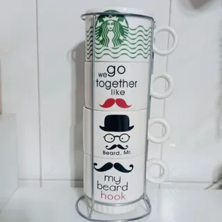 ست لیوان همراه استند