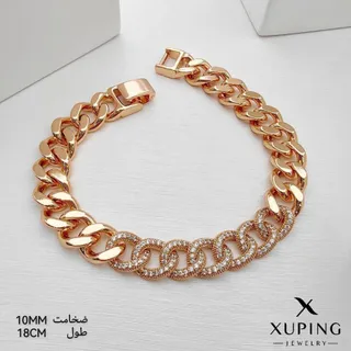 دستبند ژوپینگ نگین دار