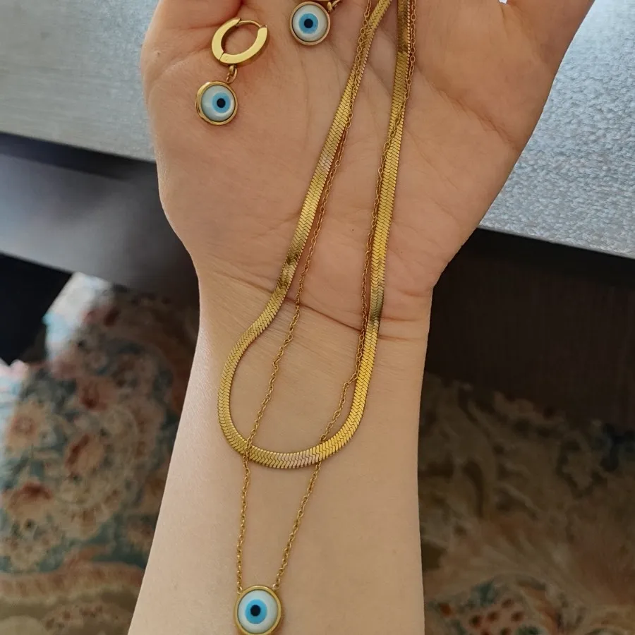 ست گردنبند و گوشواره