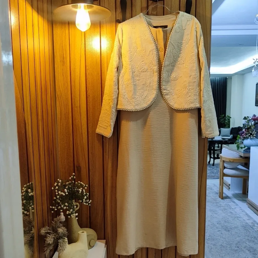 سارافون و کت آیینه کاری