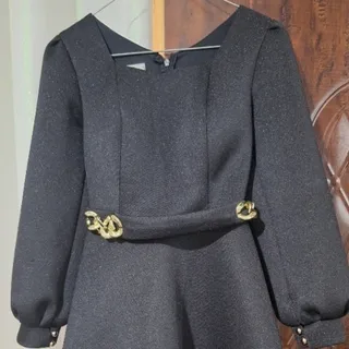 لباس مجلسی عروسکی مشکی
