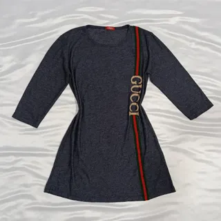 پیراهن کژوال طرح گوچی