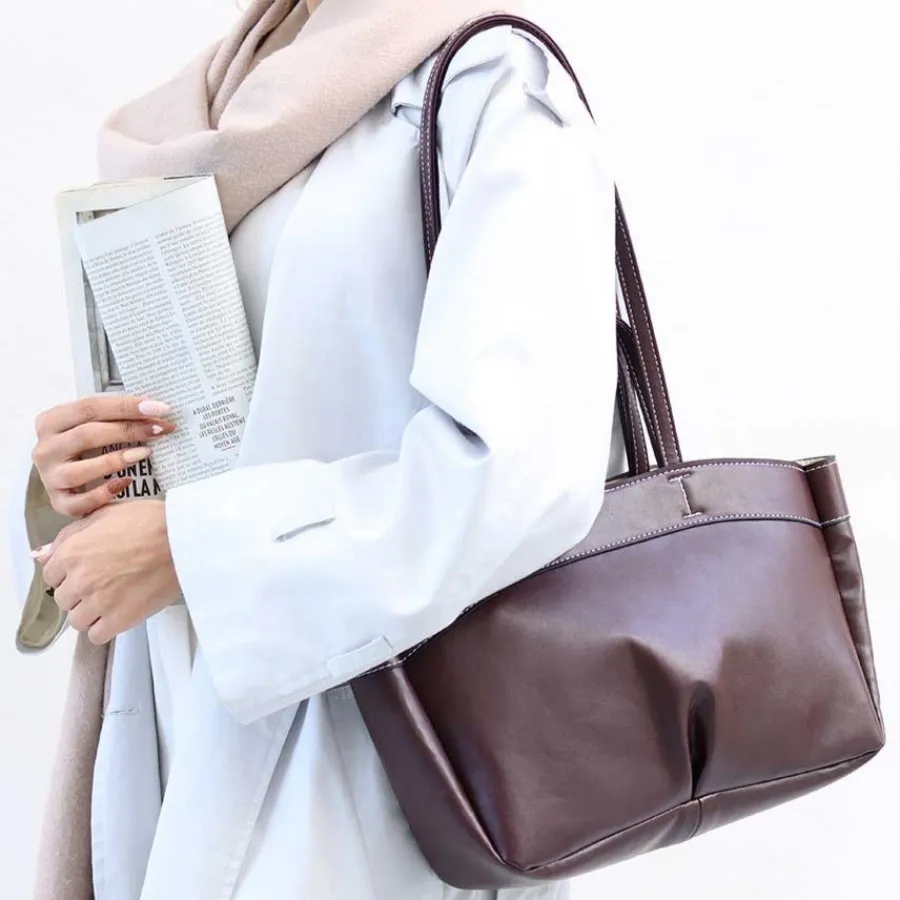 کیف دوشی زرشکی