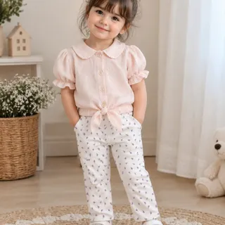 تاپ شلوار دخترانه
