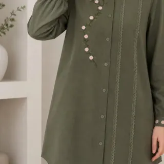 مانتو الیاف طبیعی زنانه