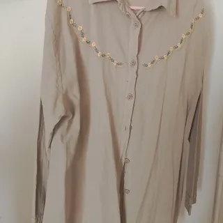 مانتو الیاف طبیعی زنانه