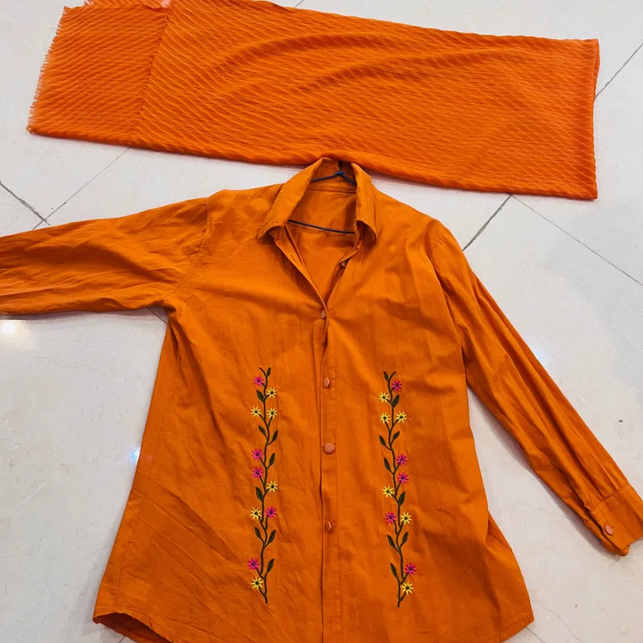 مانتو کتان پاییزه