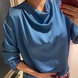 شومیز ساتن trendyol