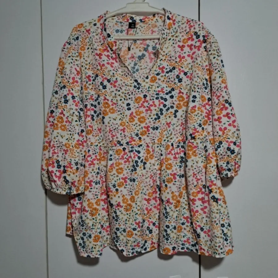 شومیز گل گلی