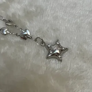 گردنبند ‌قلب و ستاره