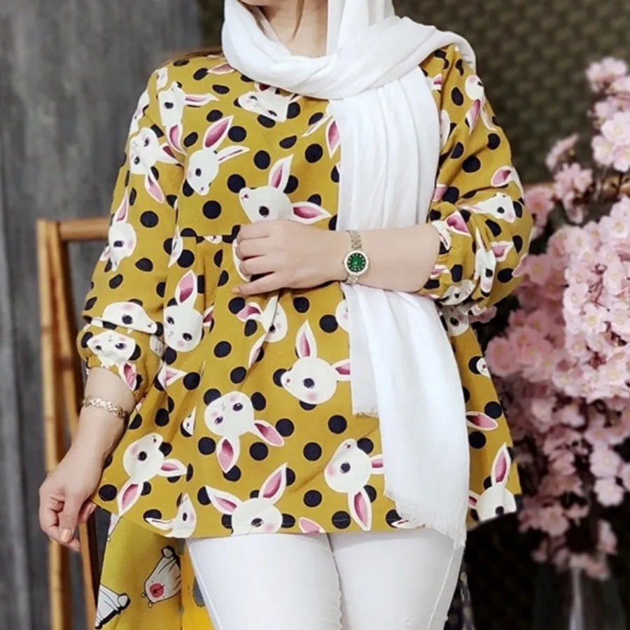 شومیز لینن 38 40 42 44