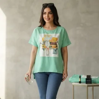 تی‌شرت / بلوز طرح‌دار