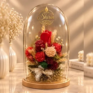 باکس شیشه ای شمع