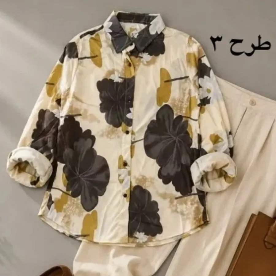شومیز زنانه مجلسی ساتن