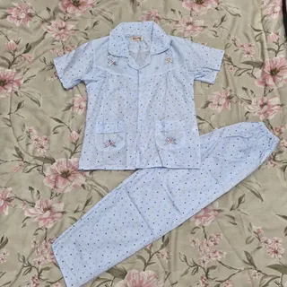 ست بلوز شلوار راحتی نخی