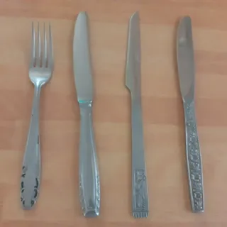 کارد و چنگال واسه کسری