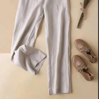 شلوار لینن زنانه