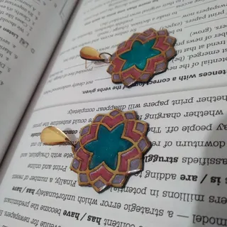 گوشواره رزینی