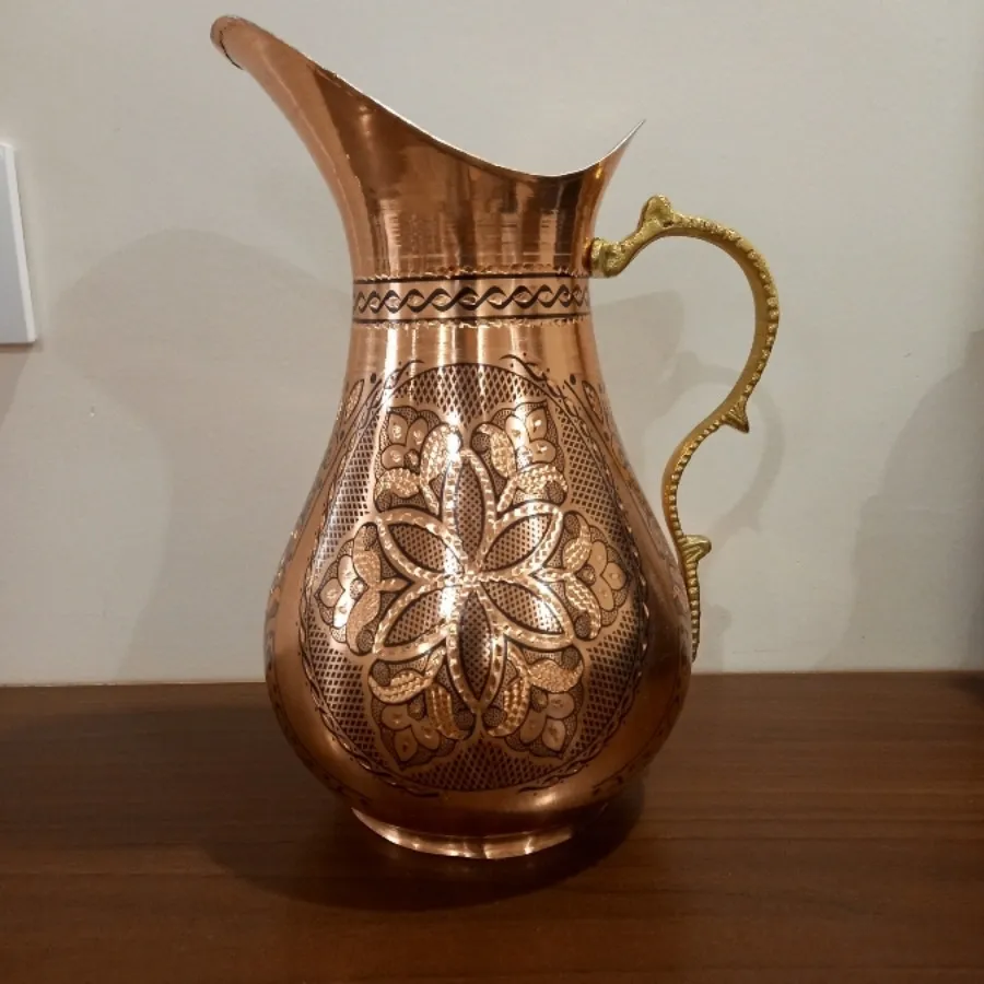 پارچ الماس تراش مس