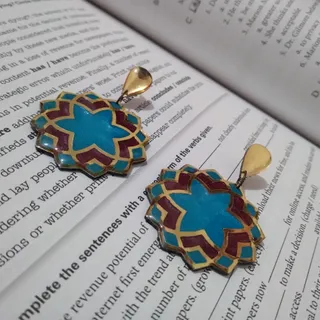گوشواره رزینی