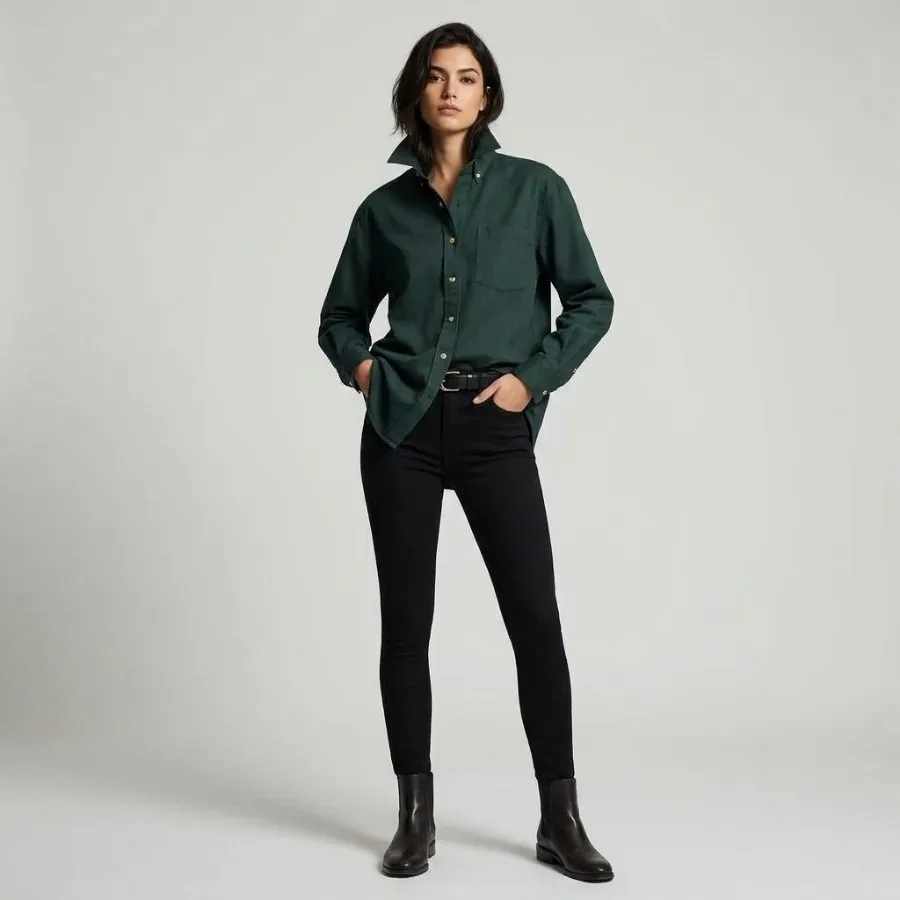 شومیز ضخیم Zara اورجینال