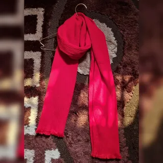 شال قرمز سوپر نخ