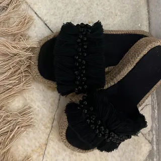 صندلهای مکرومه بافی