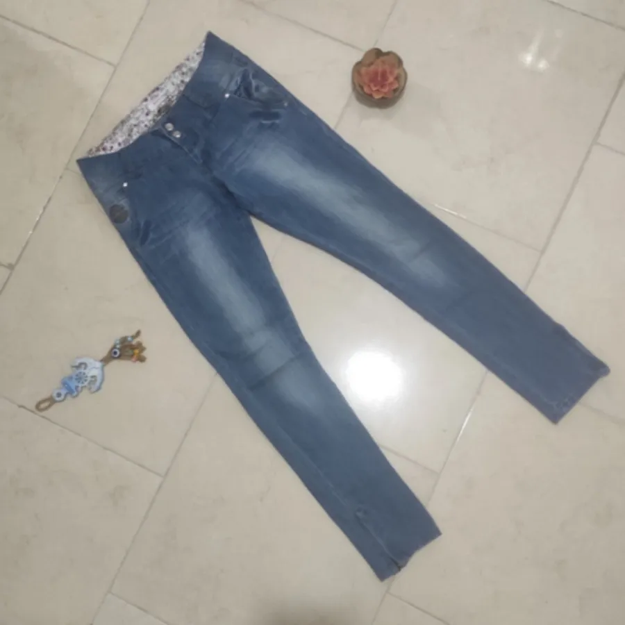 شلوار جین بغل زیپدار