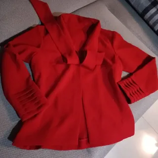 کت زنانه قرمز