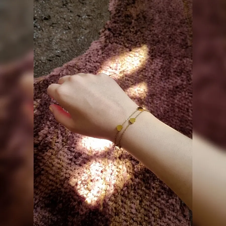 دستبند قلبی دخترونه