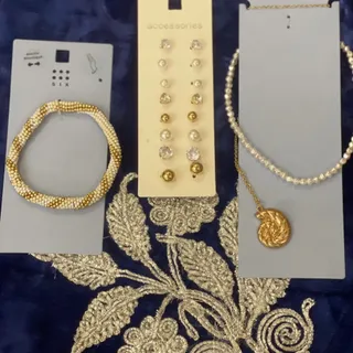 گوشواره گردنبند مروارید