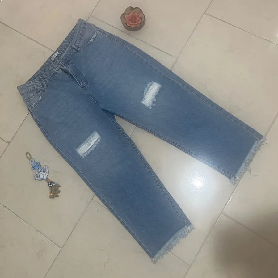 شلوار جین مام استایل